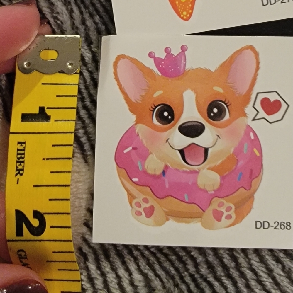 Cute Cartoon Tattoo Set - Picture 7 of 7